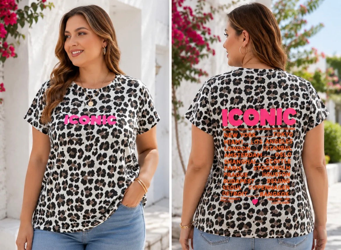 T-Shirt Léopard