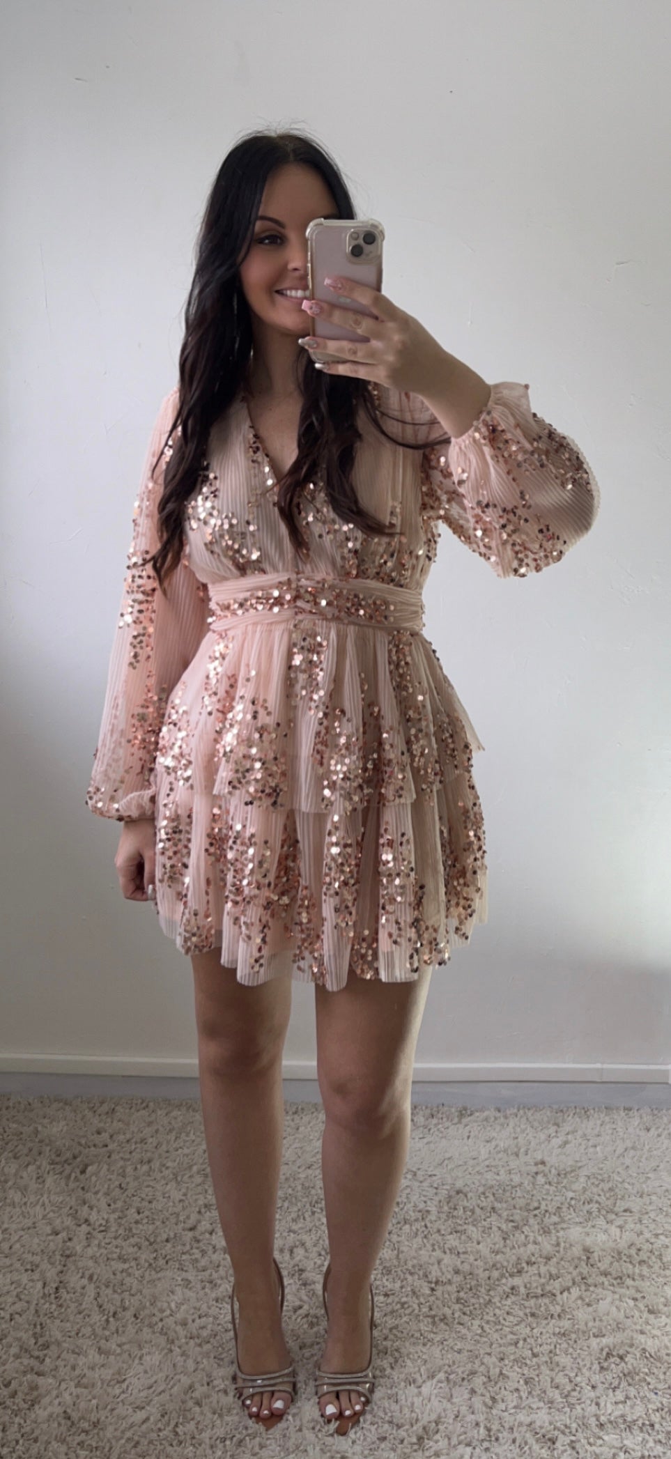 Robe Noël Pink Gold