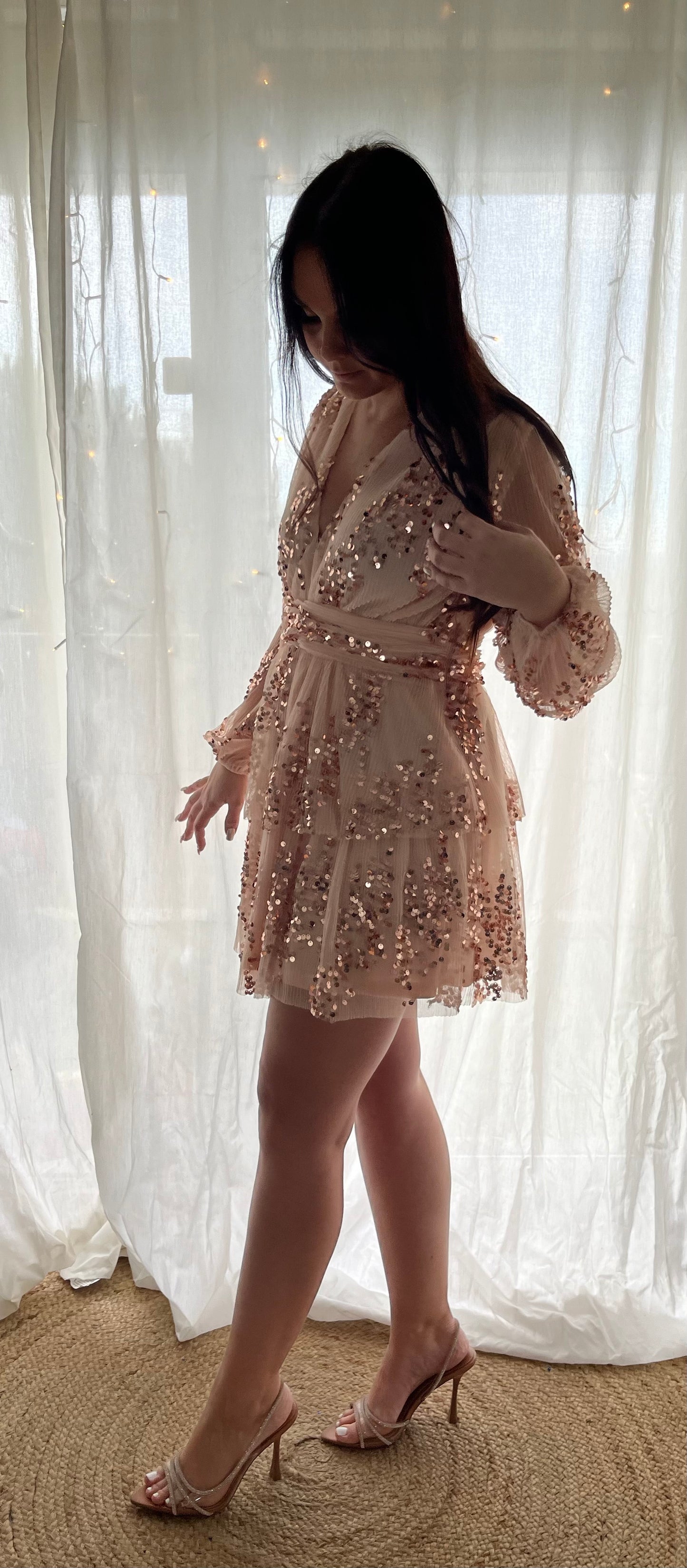 Robe Noël Pink Gold