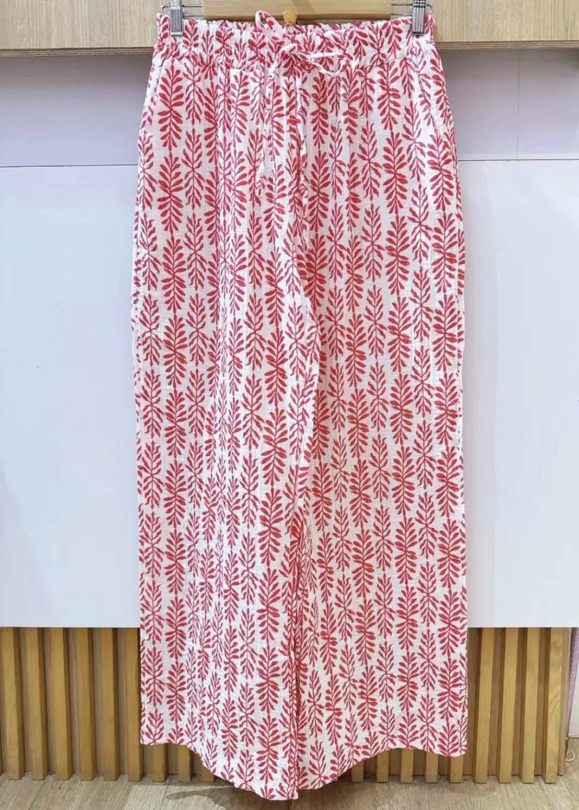 Pantalon Tropical Leaves