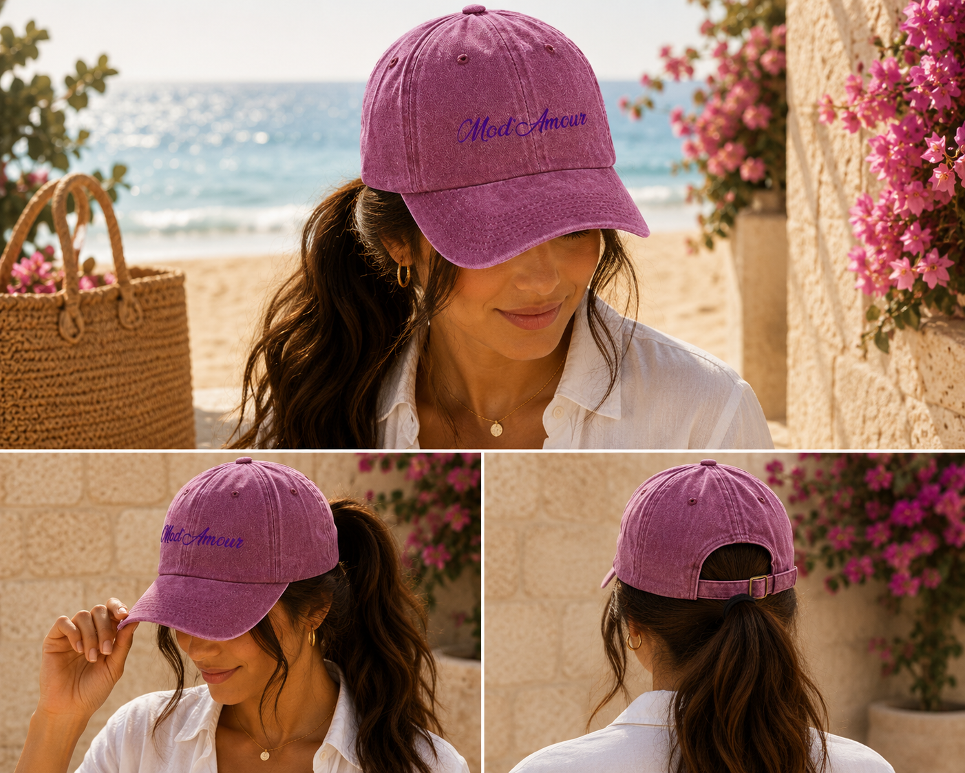 Casquette Violette