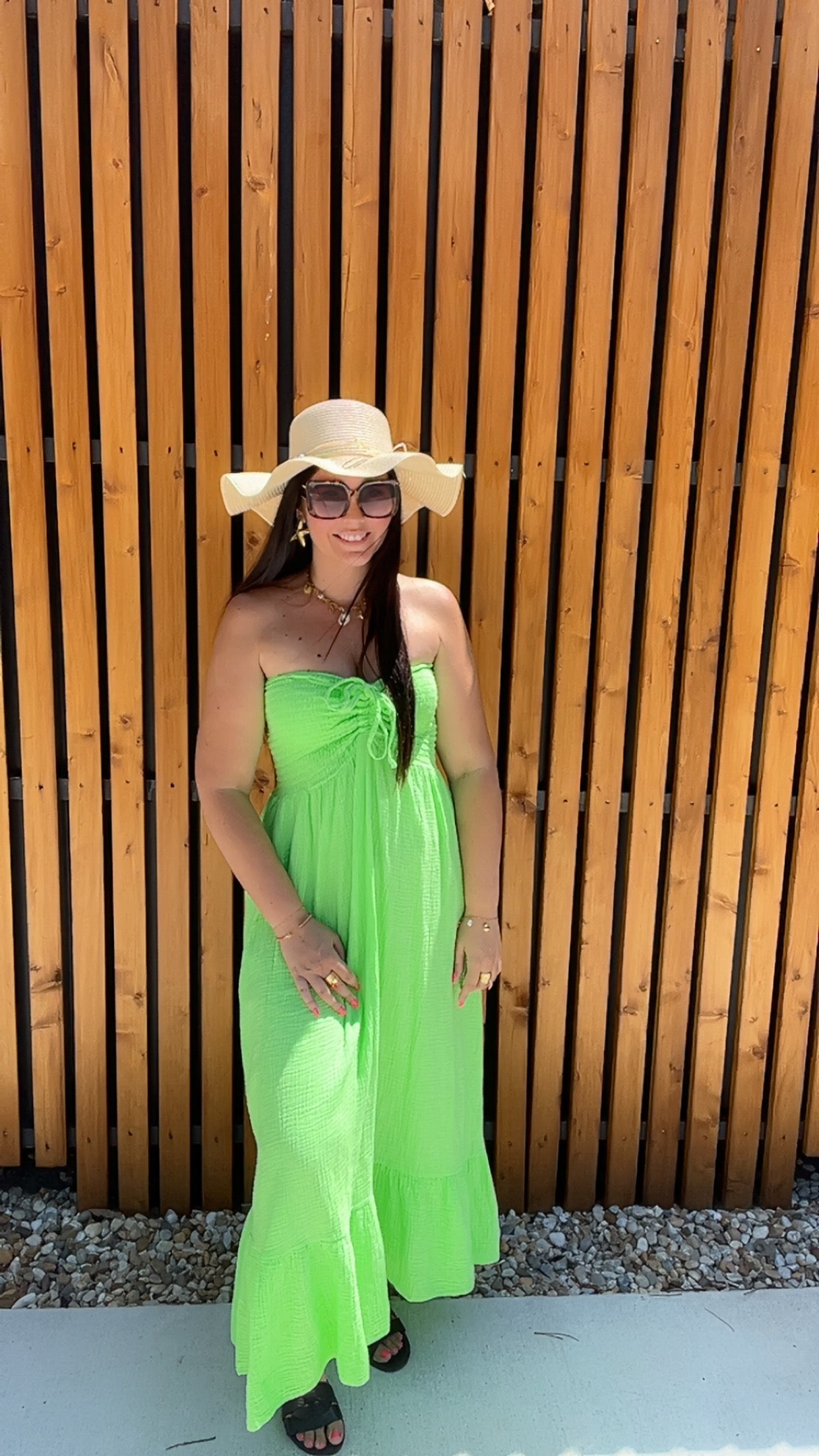 Robe Luminosa Verte