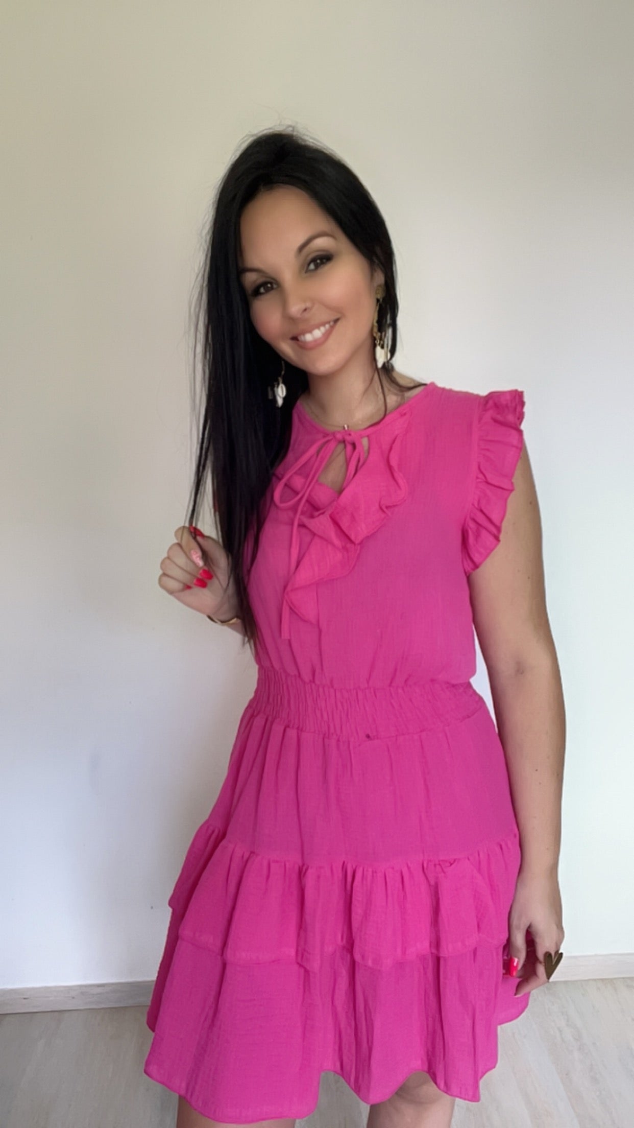 Robe Isia Fuchsia