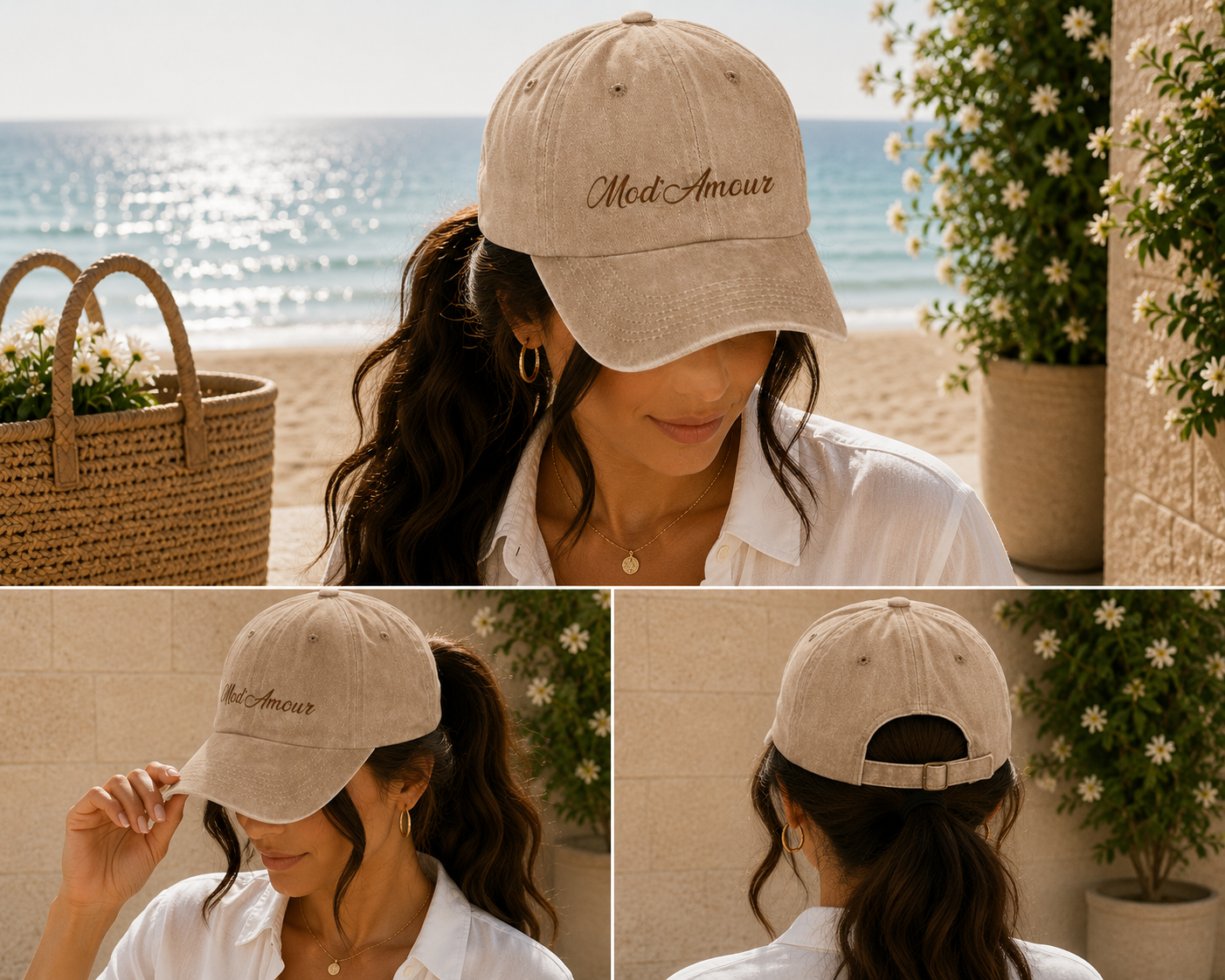 Casquette Beige