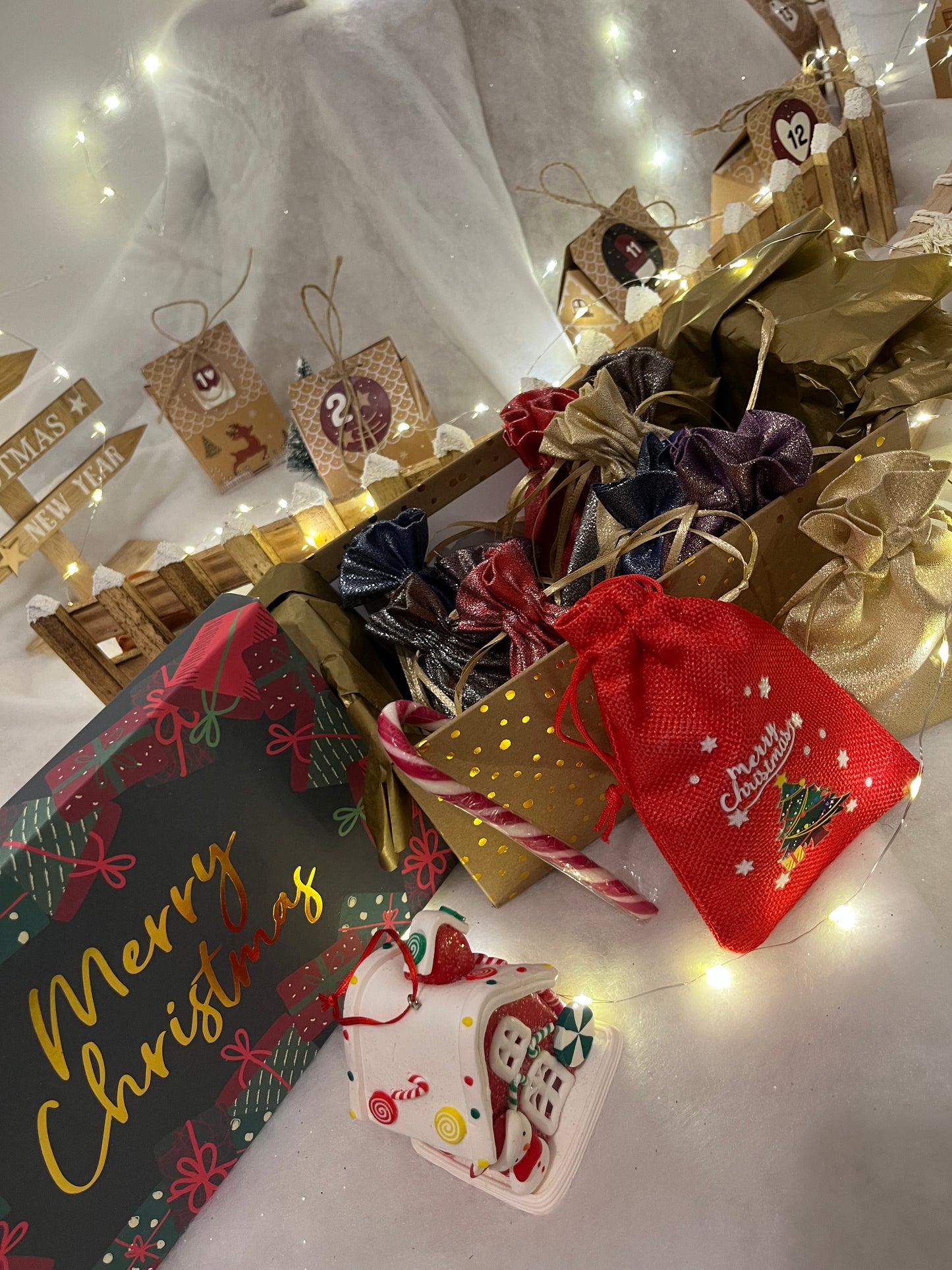 Calendrier de l'Avent 24 cases