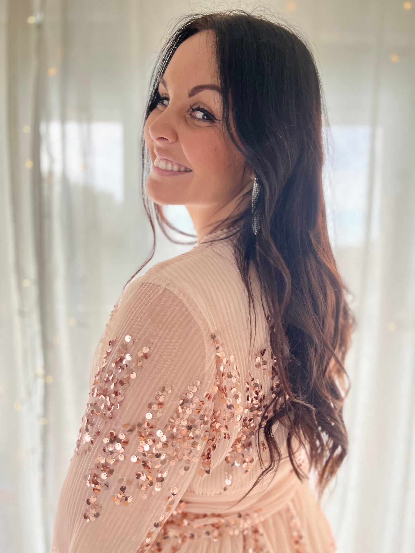 Robe Noël Pink Gold
