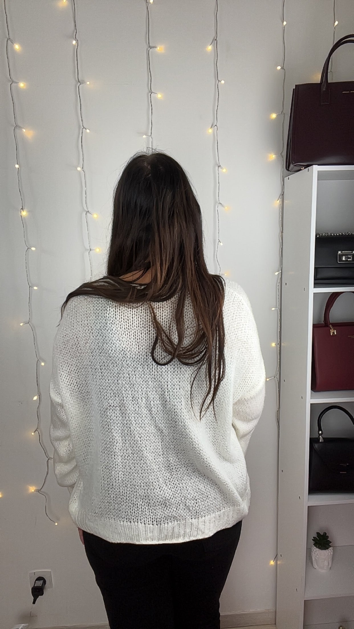 Gilet-Pull Felina Blanc