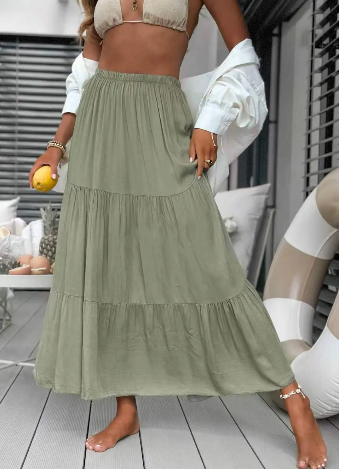 Jupe longue Azura