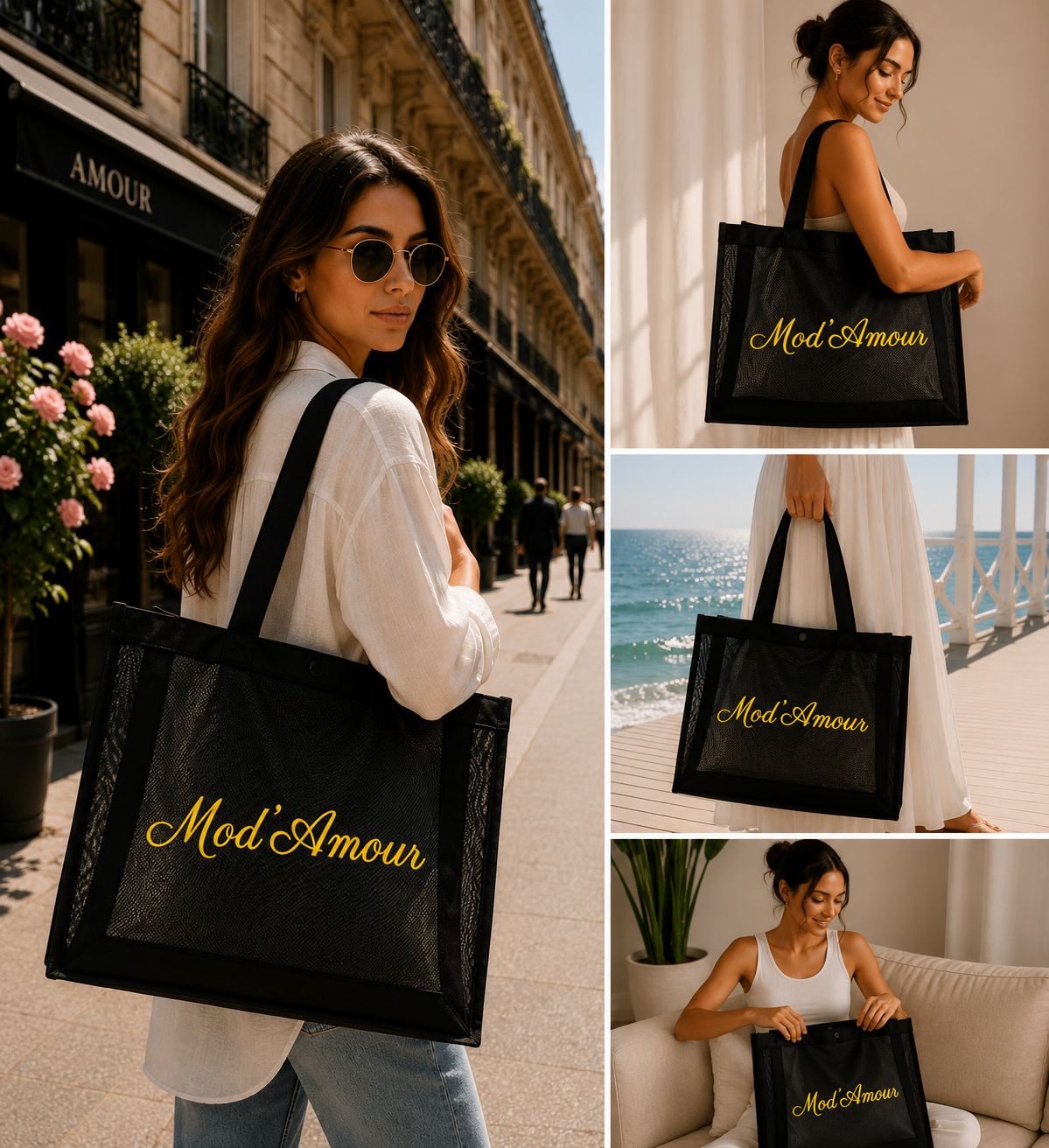 Sac Cabas Mod’Amour Noir