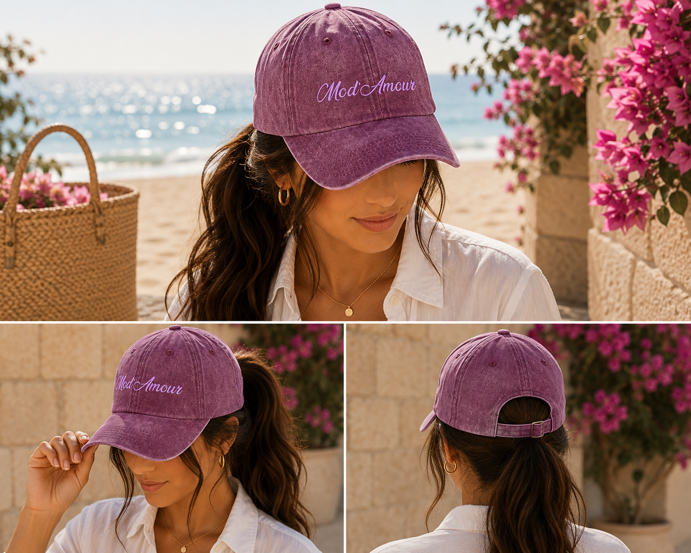 Casquette Violette