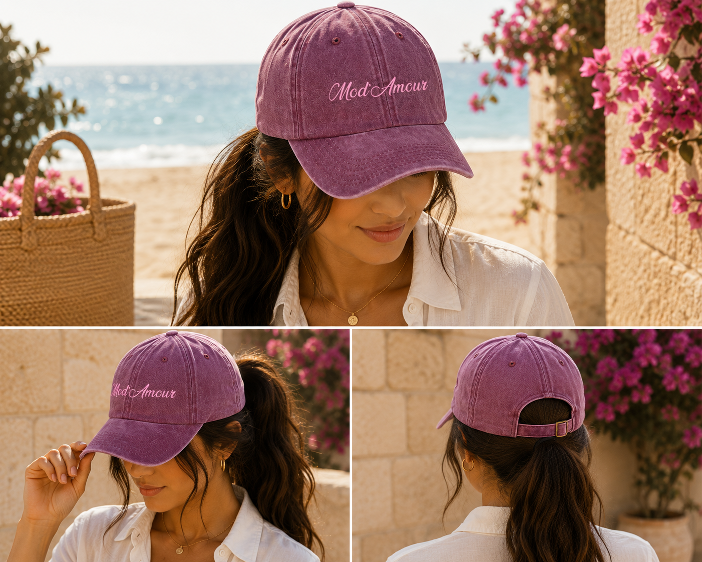 Casquette Violette