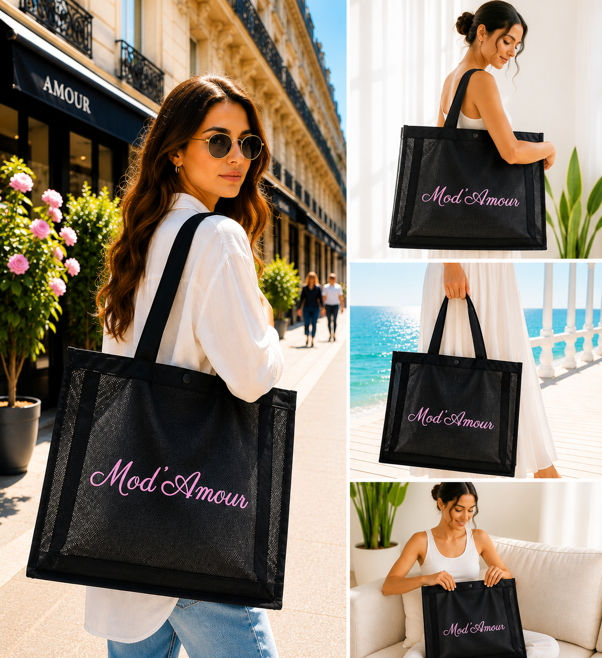 Sac Cabas Mod’Amour Noir