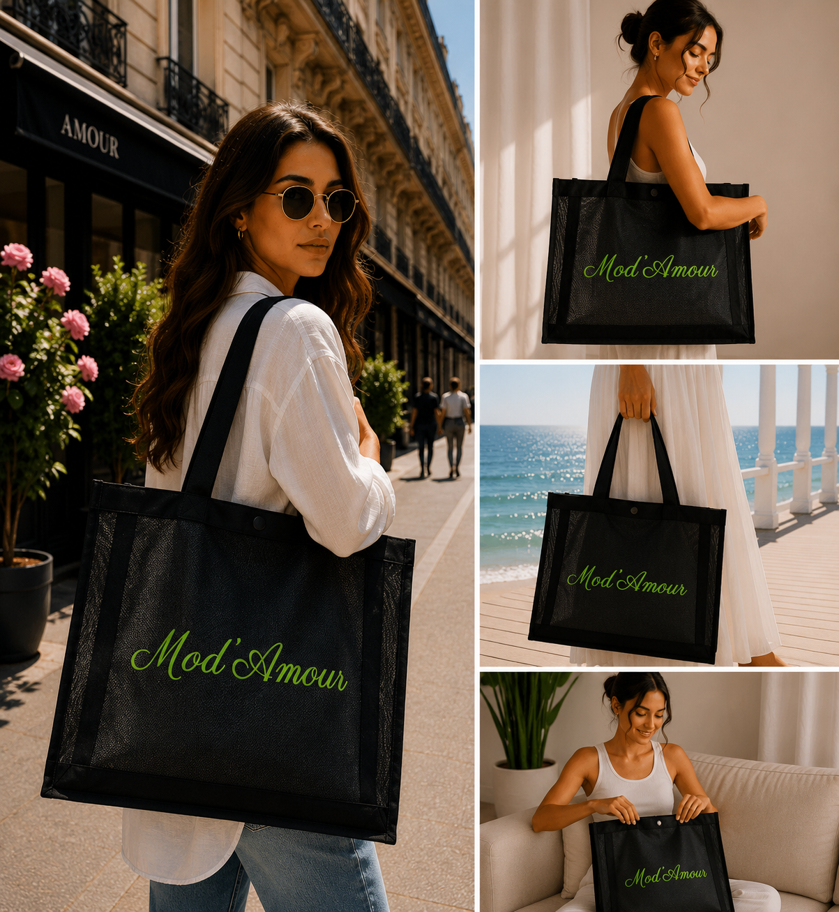 Sac Cabas Mod’Amour Noir