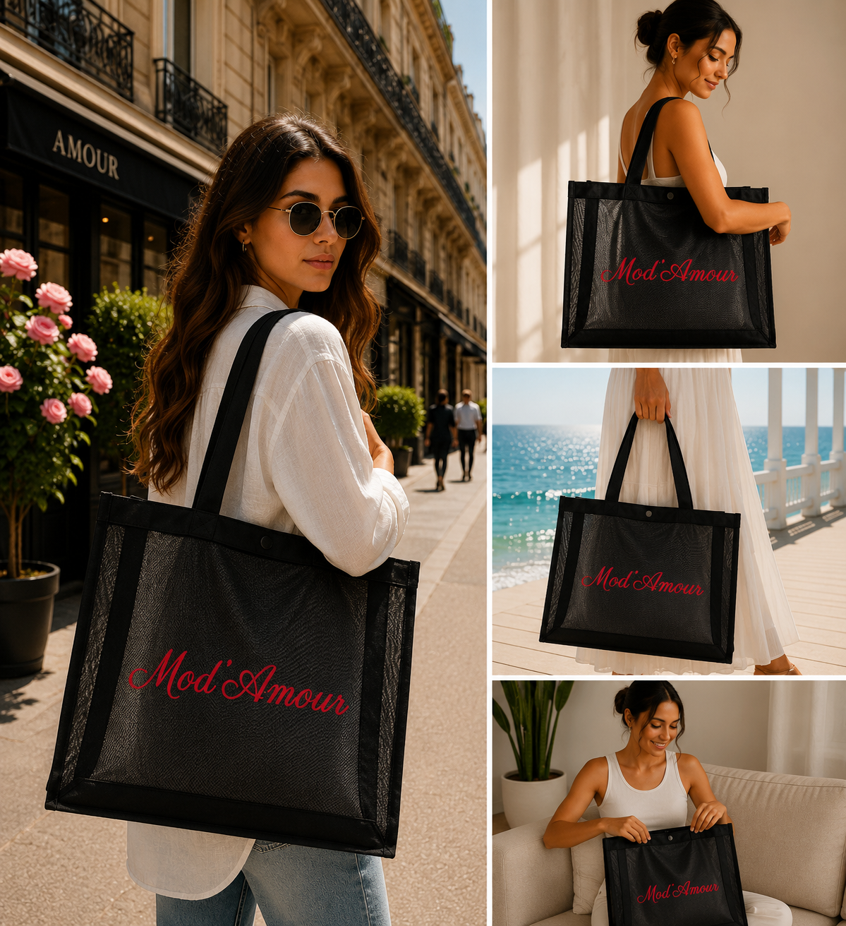 Sac Cabas Mod’Amour Noir