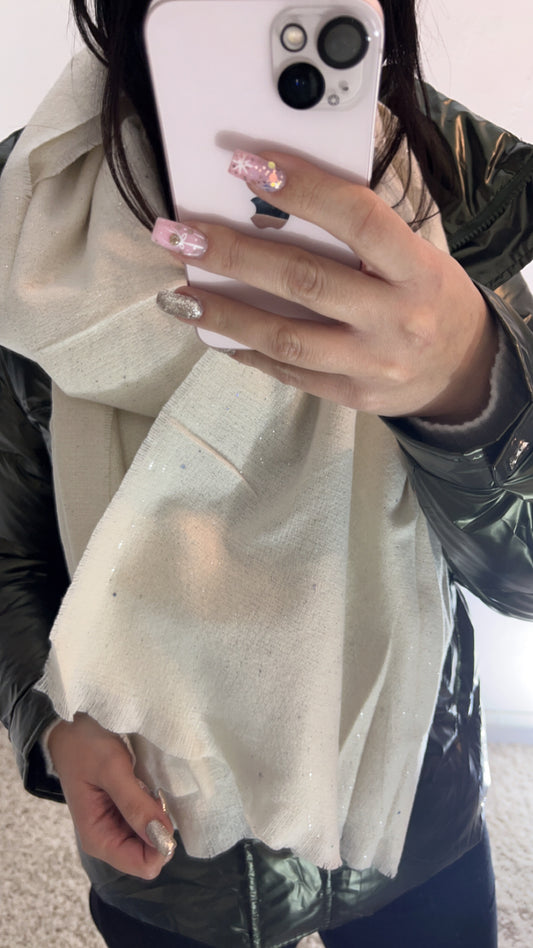 Écharpe Milie Blanche