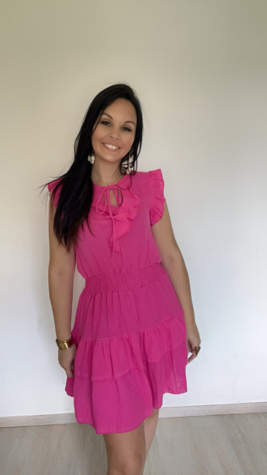 Robe Isia Fuchsia