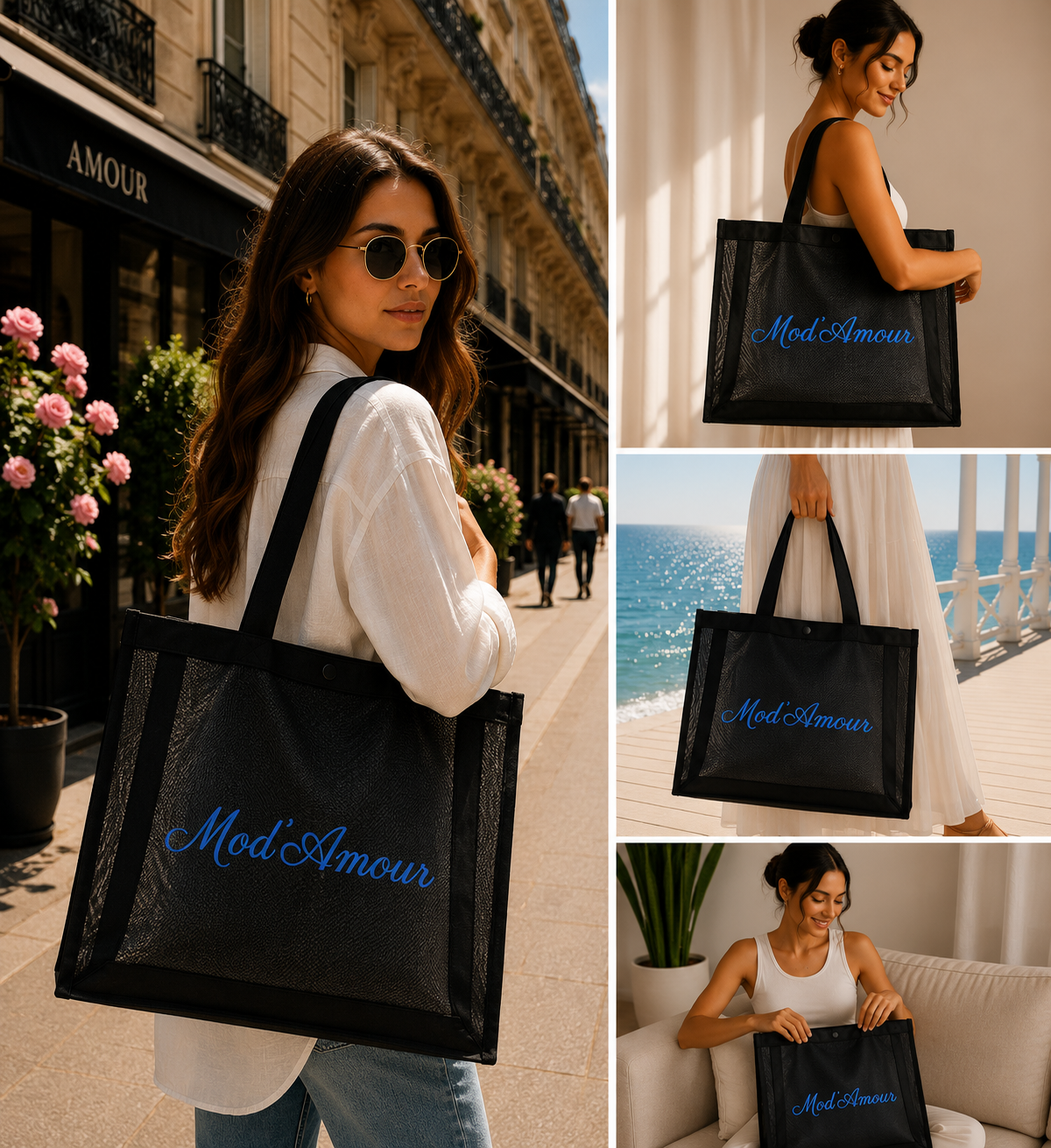 Sac Cabas Mod’Amour Noir