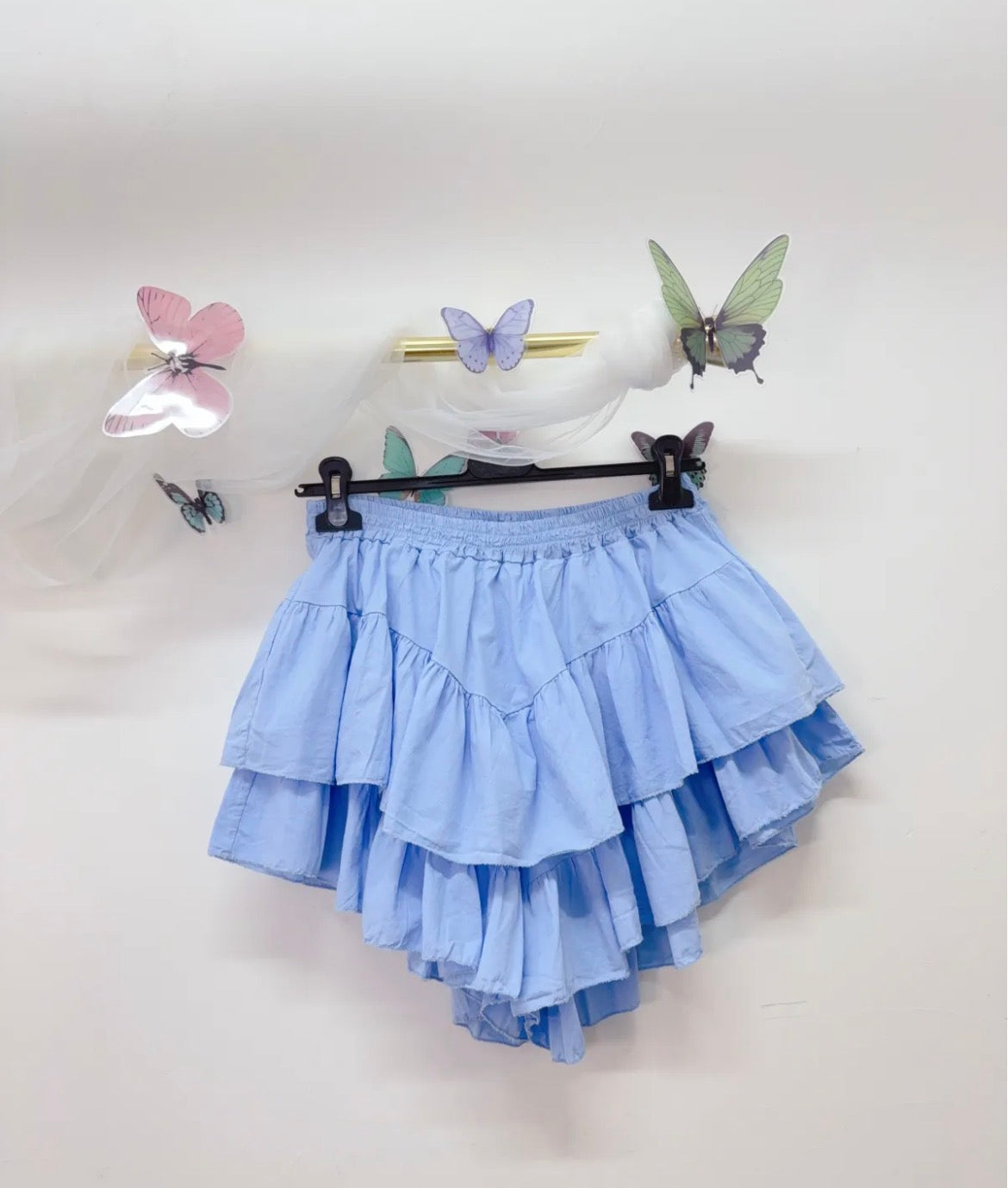 Jupe-short Volantée