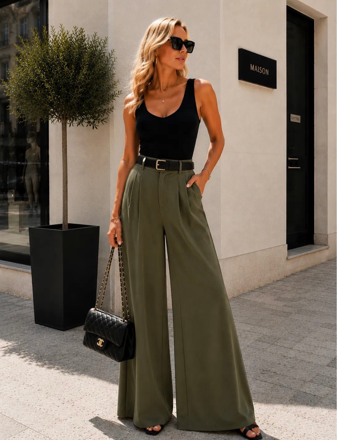 Pantalon Riviera Chic