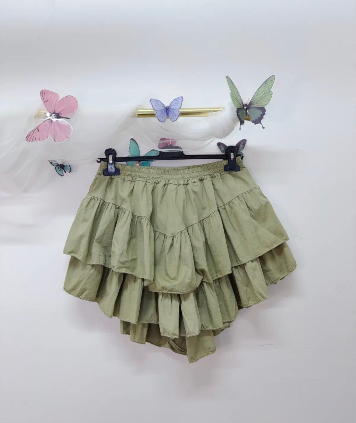 Jupe-short Volantée