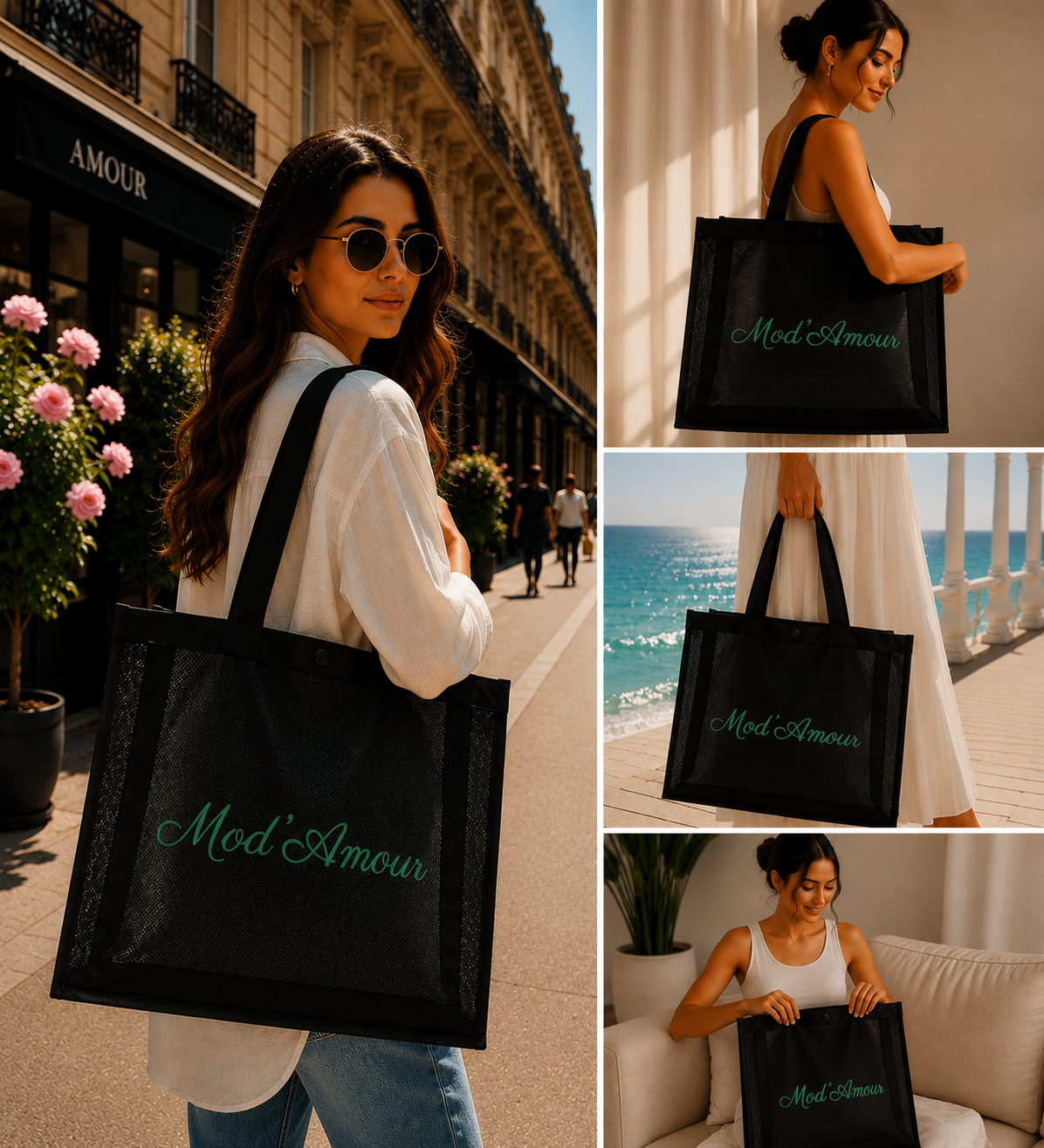 Sac Cabas Mod’Amour Noir
