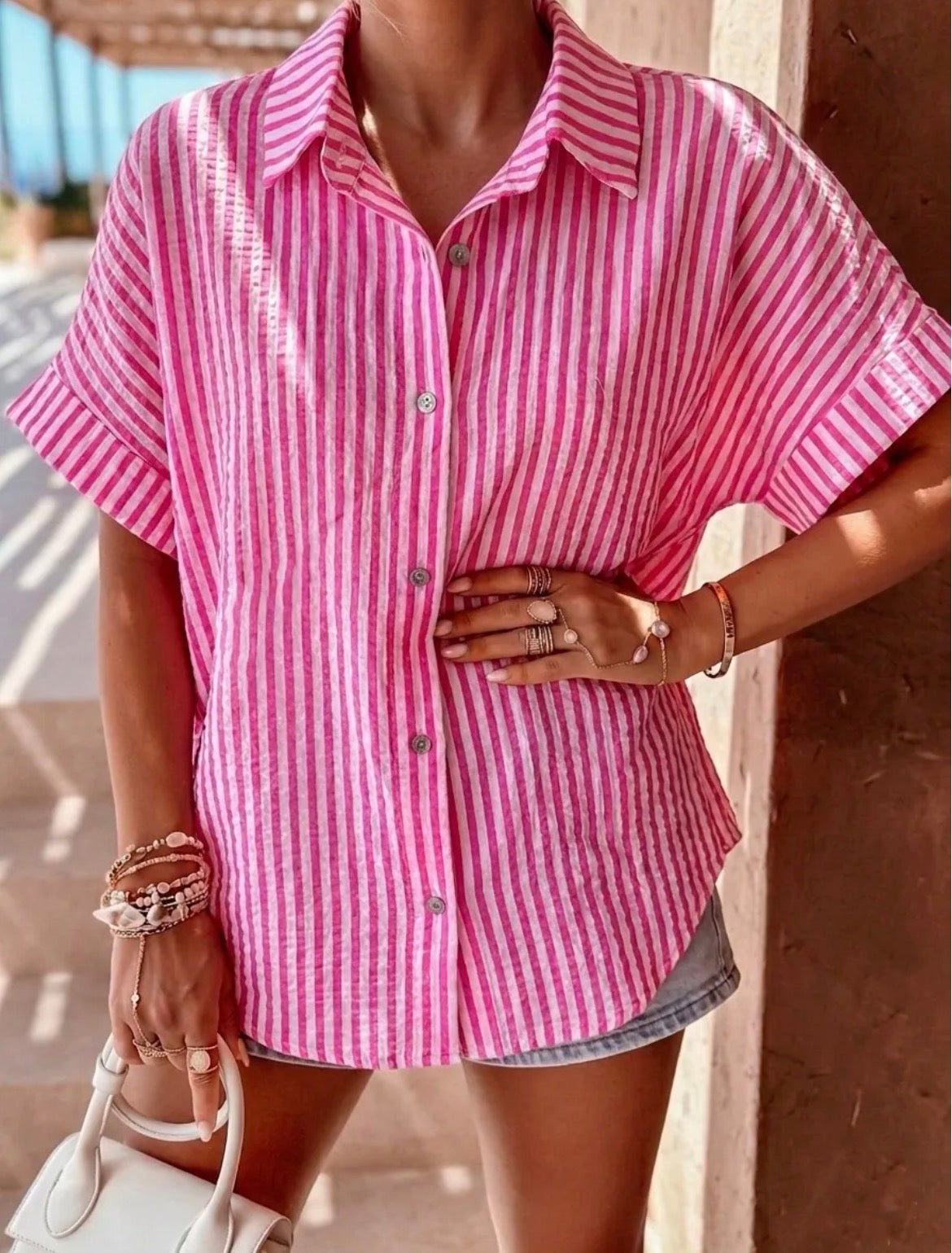 Chemise Néon Court