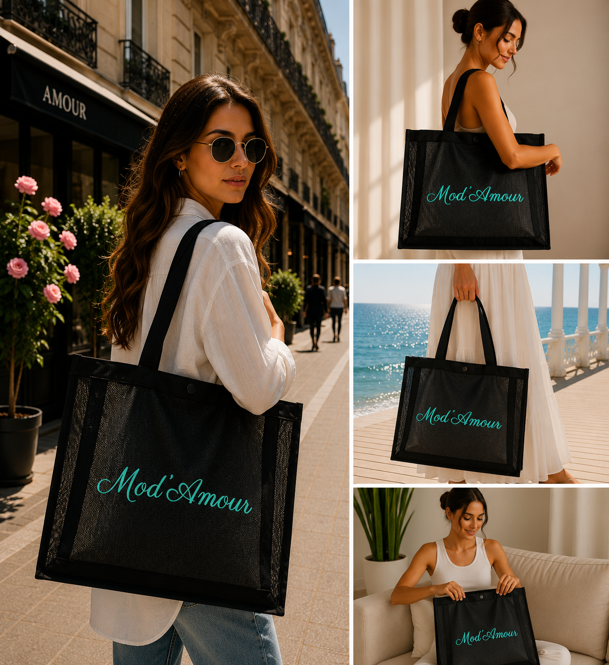 Sac Cabas Mod’Amour Noir