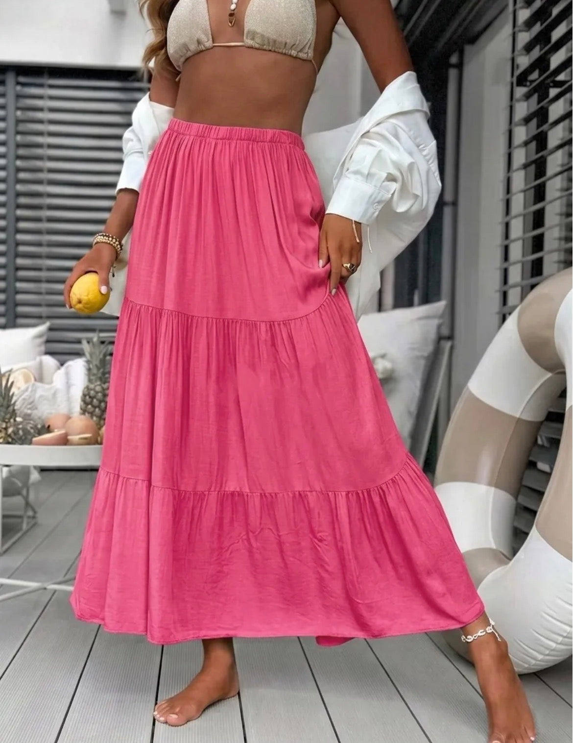 Jupe longue Azura
