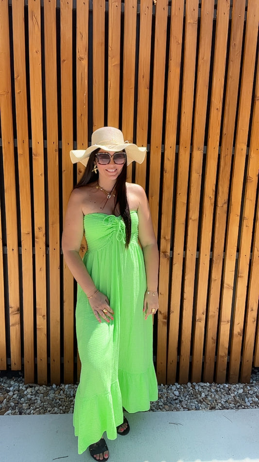 Robe Luminosa Verte