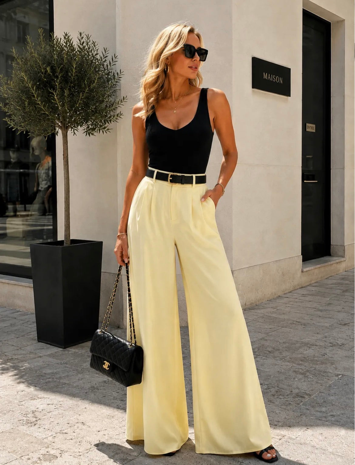 Pantalon Riviera Chic