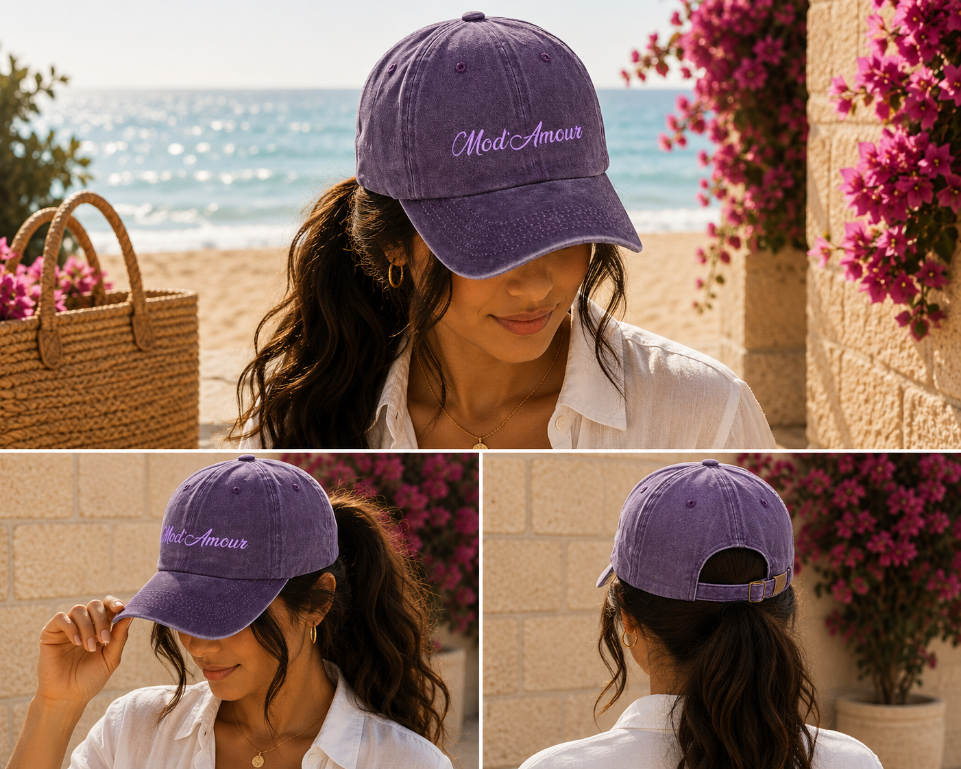 Casquette Prune