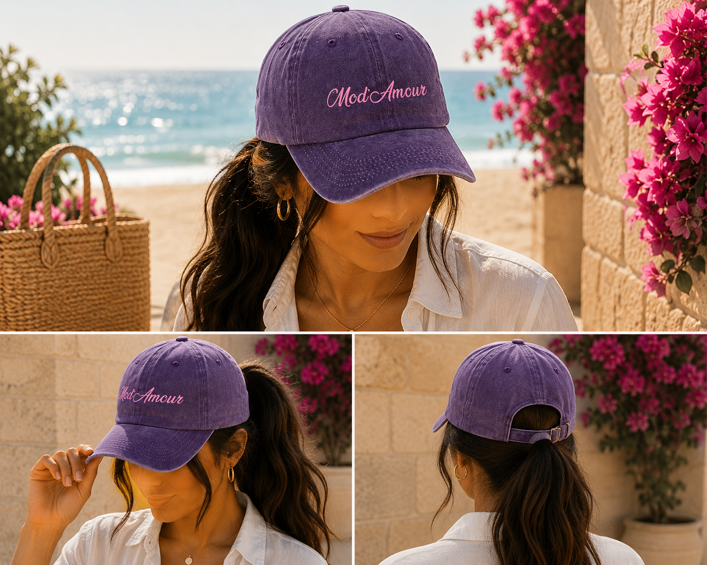 Casquette Prune