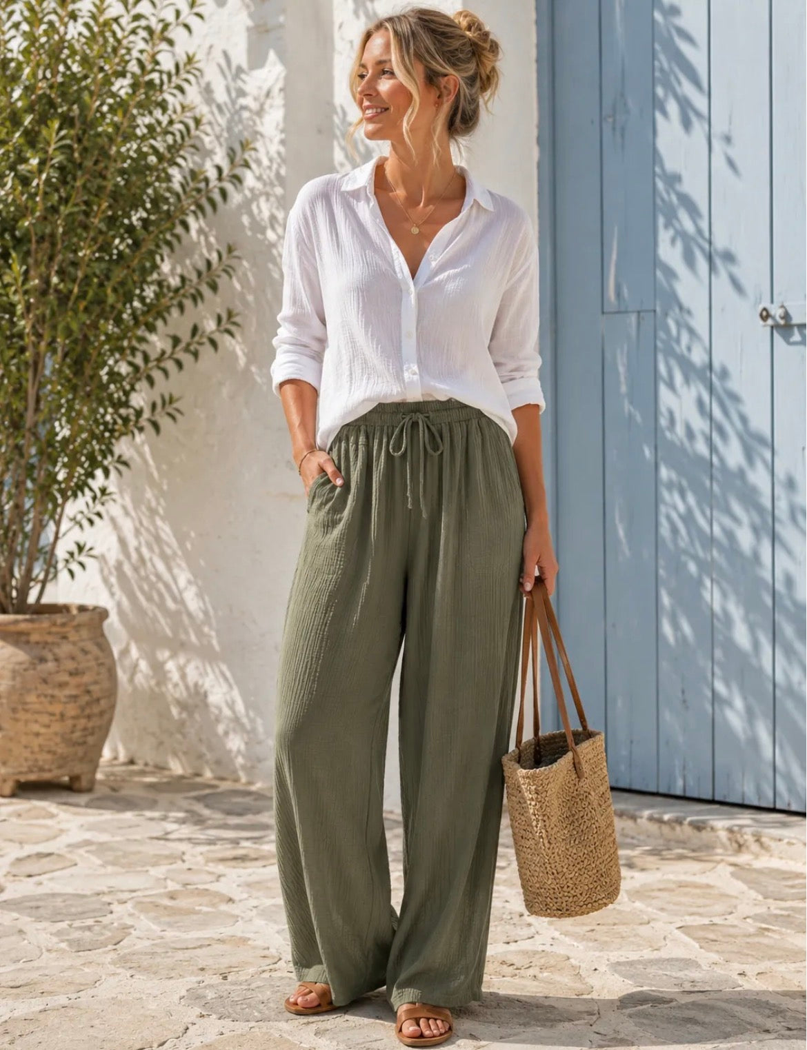 Pantalon Aloha Coton