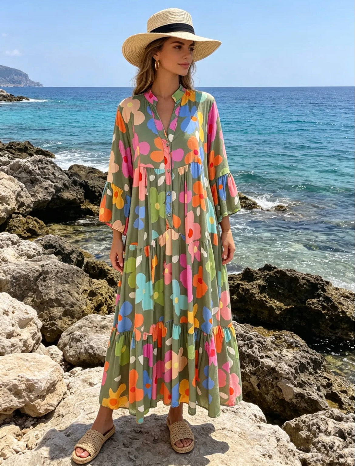 Robe Désert Flower