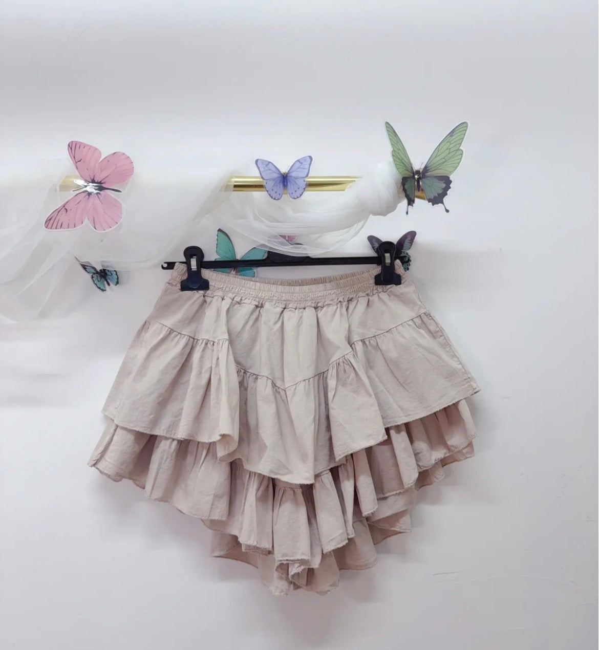 Jupe-short Volantée