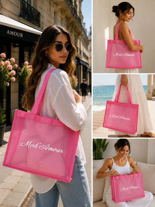 Sac Cabas Mod’Amour Rose