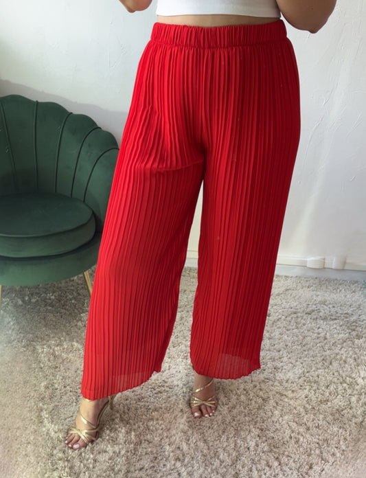 Pantalon Maïa Rouge