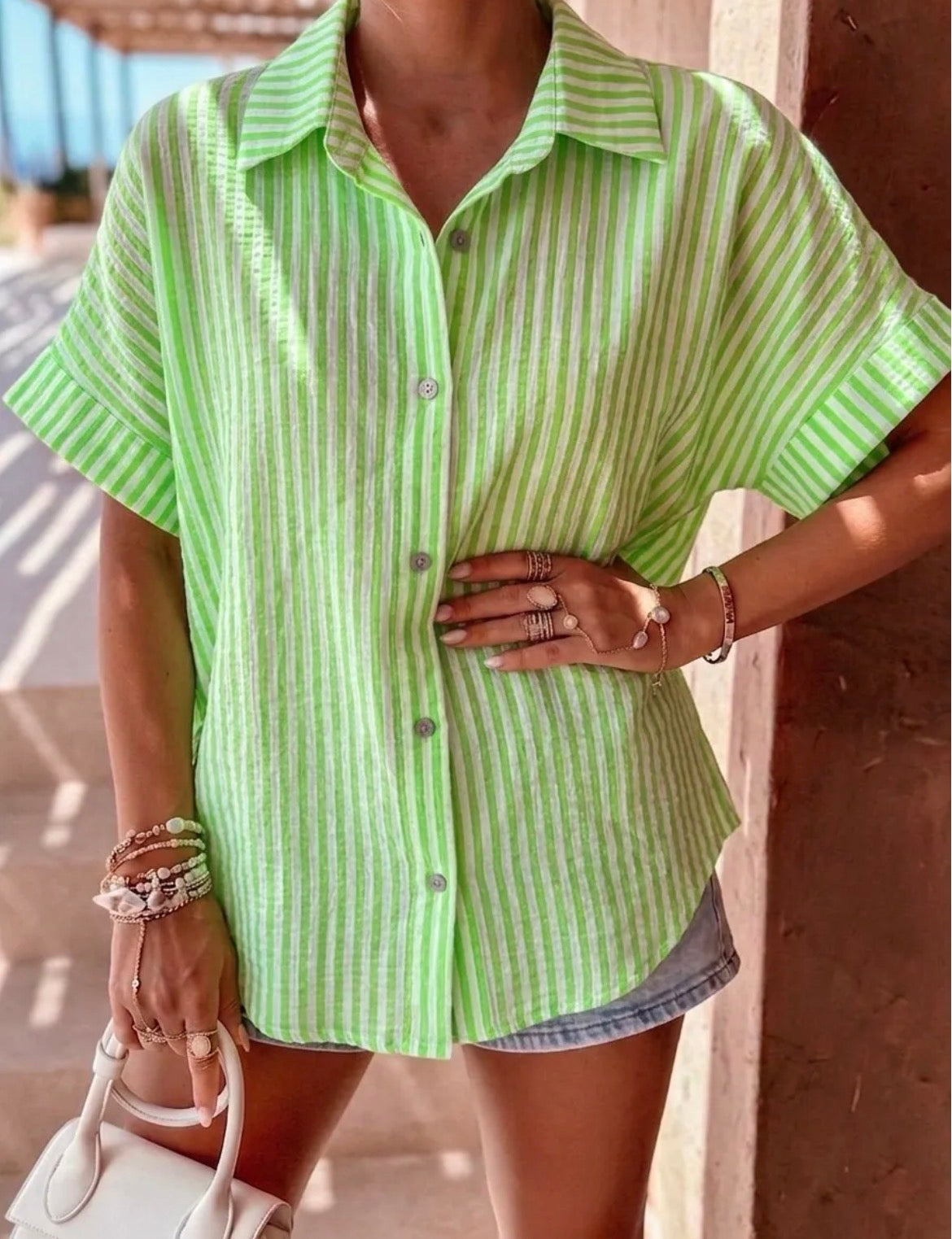 Chemise Néon Court