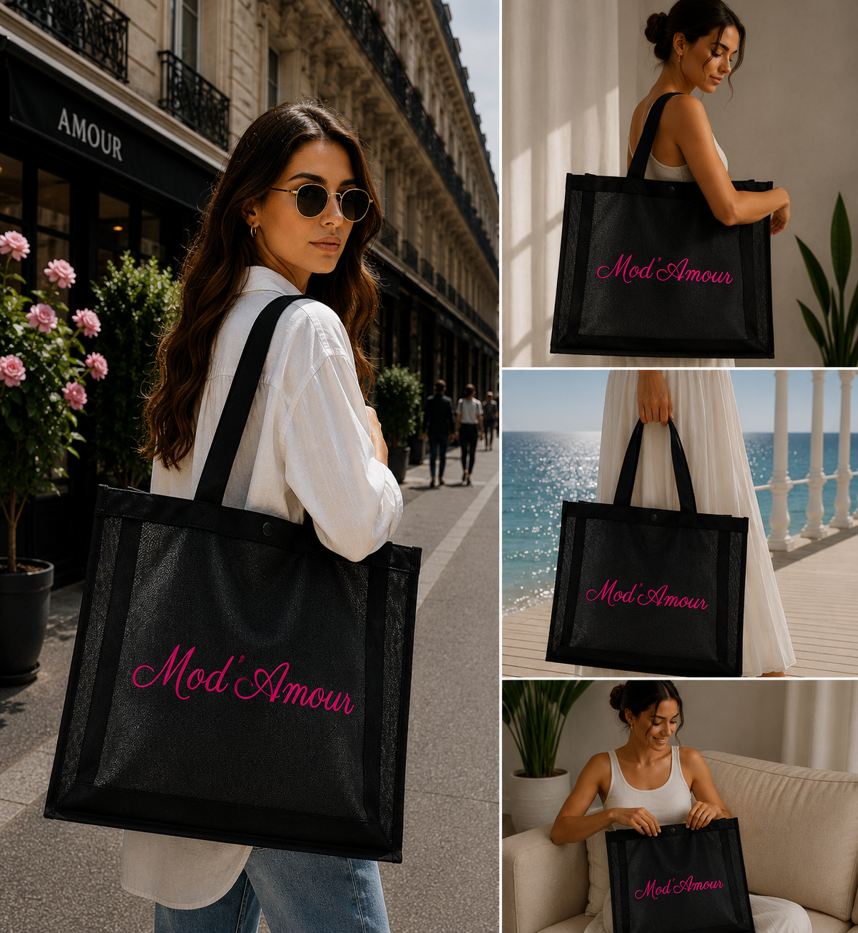 Sac Cabas Mod’Amour Noir