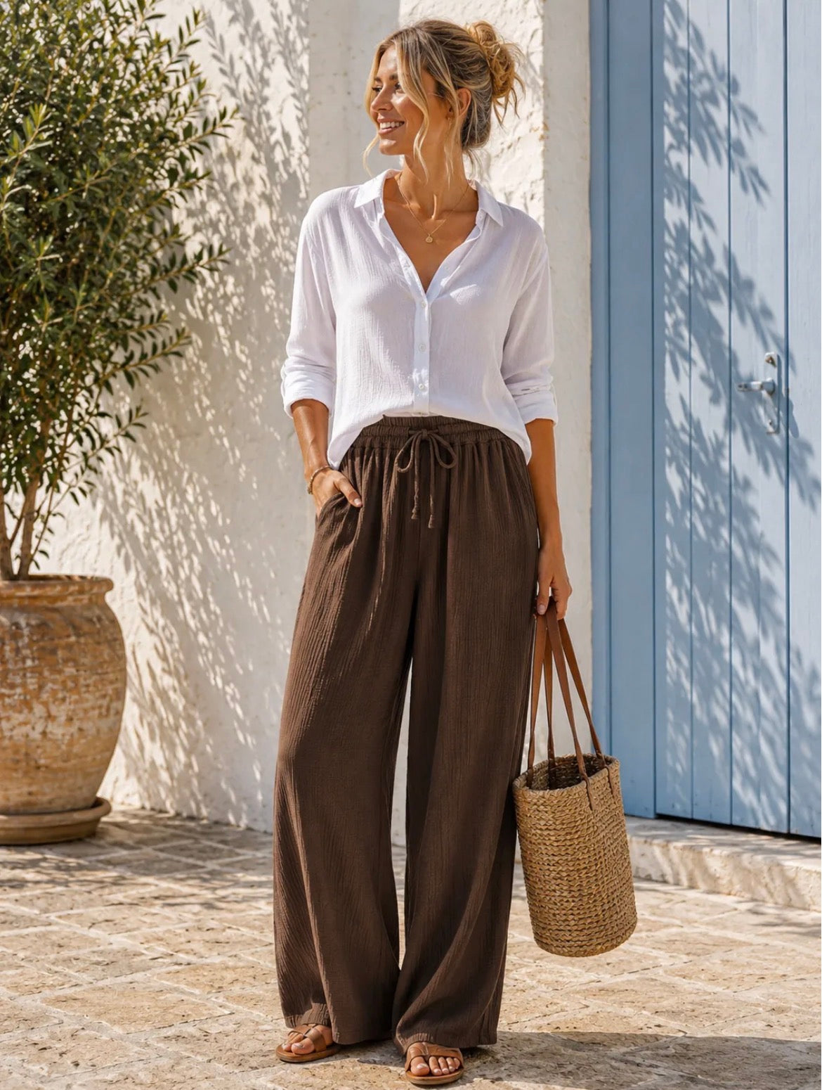 Pantalon Aloha Coton