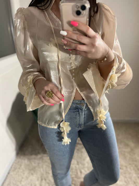 Blouse nacré